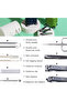 Safe Manicure & Pedicure Kit – 8-Piece Nail Clipper Set with Mini 4-Wheel Travel Trolley, P - 4