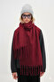 Cairo Bouclé 100% Boucle Soft Touch Premium Trend Burgundy Scarf