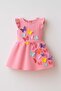 Girl's Pink Butterfly Evening Dress 🌸