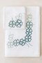 Cut-Out Embroidered Velvet Anali Girl Towel Set (30X50Cm - 50X90Cm Set)