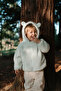 Teddy Plush Children's Baby Coat - Mint - 4