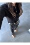 بنطلون جلدي نسائي - 4