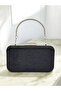 Black Color Glitter Wire Break Women's Evening Dress Bag - 3