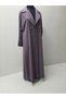 Lila Quality Crepe Jacket with a Single Button on the Front, New Season Model, Ferace. - 6