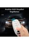 Audi Compatible A1, A3, A4, A5, A6, A7, A8, Q3, Q5, Q7, S4, S5, S6, S7, S8, R8, Tt Silver Edge Tpu Key Case Cover (Black) - 7