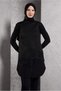 Shirt with Trimmed Tricot Tunic 44998
