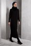 Fur Detailed Knitting Dress 44936 - 3