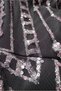 STONE DETAILED BELLOWED EVENING DRESS 50222 - 5