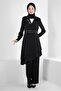 ASYMMETRIC CUT Rhinestone Double Pants Suit 30333