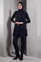 Shirt with Trimmed Tricot Tunic 44998 - 2