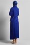 Satin Suit with Pleated Skirt 45385 - 4