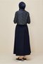 Skirted Jacquard Suit 45935 - 4