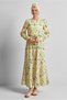 Linen Look Belt Dress 45490