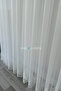 Ttm Skirt Patterned Tulle Curtain – Guipure Detail 1/3 Pleated | Transparent |   Elegant Design Suitable for Every Room - 5