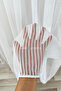 Ecru Macaroni Tulle Curtain |   1/3 Often Folded |   Lead |   Suitable for Living Room, Sitting Room and Bedroom - 7