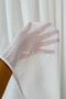 Herringbone Tulle Curtain Ecru 1/3 Dense Pleated, Suitable for Living Room and All Rooms