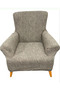 Armchair Cover Sofa Cover Stretch Elastic Flexible Washable Cotton Jacquard Single (1 Piece) Mink