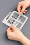10 Pcs Drain Sealer  Holder Self Adhesive Bathroom Drain Cover Multipurpose Steel Tape - 2