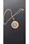 Cümrü Love Talisman 316L Gold Steel Necklace - 3