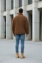 Men's Plush Jacket Thick Oversize Zipped - 4
