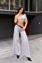 Whatsup High Waist Wide Leg Trousers - 6
