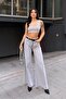 Whatsup High Waist Wide Leg Trousers - 3