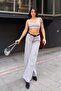 Whatsup High Waist Wide Leg Trousers - 2