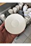 Tea and Cup Saucer in White Line Karakat (6Pcs)