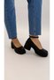 Guvy Women's Loafer Shoes with Belt Detail - 5