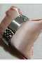 Men's Wristwatch Steel Case (Silver Steel Band) (Navy Blue Dial) - 6044 - 4