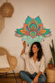 Mandala Living Room and Entrance Modern Wall Sticker - 3