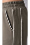 Women's Loose Fit Striped Detail 2-Thread Premium Cotton Pants - 2