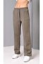 Women's High Waist Front Chimera Detailed Comfortable Cut Trousers - 2