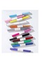 Double-Headed Colorful Eyeliner Set Ultra-Fine Tip Liquid & Water Pen - 6