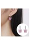 Elegant Gold Colour Tone Dangle Earrings Set - 9 Pairs with Butterfly & Heart Motifs - 4