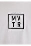 MVTR Printed White T-Shirt Loose Fit / Loose Relaxed Fit0612004-620 - 7