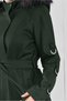 Coat with Belt and Fur Detail 90122 - 4