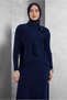 Brooch Detail Skirt Suit 44911 - 2