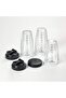 Personal Blender BSP70 600W Black/Silver – 3 Jars, Smoothie2Go Bottles, Ice Crush Function - 4
