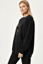 Printed Oversize Unisex Sweatshirt - 2