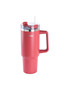 Move Red Stainless Steel Thermoses with Straw 1.2L