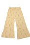 Girl's Flower Embroidered, Wide Leg Leggings, Seasonal 2-3-4-5-6 Years Old Stylish Girl's Set - 5