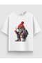 Printed Unisex Oversize T-Shirt