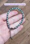 Men's Steel Bracelet - Water Green Aventurine Stone Steel Bracelet - 4