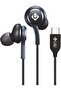 Type C Headphones with USB-C Connector, for iPhone 17/16/15 Series, Galaxy Series