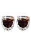 Double Skin Glass, Coffee, Latte, Espresso, Soft Drink 250 ml Glass Set 2 Pieces 2321 - 2