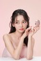 Ink Feather Cover Lasting Cushion 04 Latte - Concealer Cushion with Spf50+ Pa++++ Protection and Lasting Coverage - 8