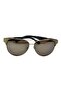 Mille Miglia Sch C32 349Z Black Rubber & Rose Gold Metal Polarized Pilot Sunglasses - 5