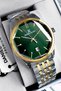 Original Steel Cord Men Wristwatch Waterproof Silver - Gold Color Dke2147C5