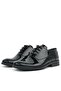 Smokin Black Patent Leather Lace-Up Children's Classic Shoes - 5